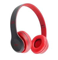 Casque sans fil pas cher avec microphone, casque pliable, son basse HiFi, musique stéréo, écouteurs pour smartphones, TV, jeux
