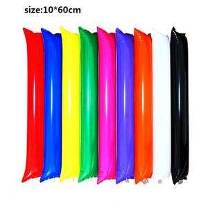 Ventiladores promocionales Thundersticks Biodegradable Cheering Clap Sticks Eco Friendly Pe Inflatable Stick - Product Image 2