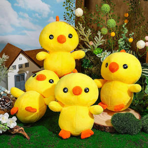 Peluche de Pollo C004, Juguete de Peluche Suave, <span class=keywords><strong>Muñeco</strong></span> Amarillo, Regalos de Fiesta de Cumpleaños, Artículos para Baby Shower, Decoración del Hogar, <span class=keywords><strong>Chucky</strong></span> al por Mayor - Product Image 3