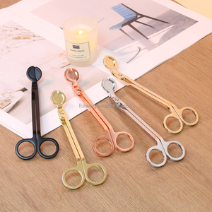 Kéo cắt bấc nến bằng thép không gỉ, khắc logo laser tùy chỉnh, bộ dụng cụ chăm sóc nến, phụ kiện nến - Product Image 5