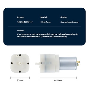 कस्टम प्रोसेसिंग 280 माइक्रो एयर पंप ब्लैकहेड सक्शन डायाफ्राम पंप ब्रशलेस ब्यूटी इंस्ट्रूमेंट डीसी वैक्यूम पंप कीटाणुशोधन - Product Image 3