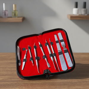Kit d'outils de soin des ongles de luxe ASAP, 10 ensembles de kits de manucure en acier inoxydable, comprenant des coupe-ongles 10 en 1 et des instruments de podologie - Product Image 4