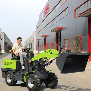รถตักดินขนาดเล็กขับเคลื่อนสี่ล้อรถตักดินขนาดเล็กพร้อมแบตเตอรี่ขับเคลื่อนแบบนั่งลงได้รับการรับรอง CE - Product Image 2