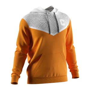 Sweat-shirt à capuche pour homme Odm Sublimation Outdoor Fashion Heavyweight Crew Neck avec poche - Product Image 5