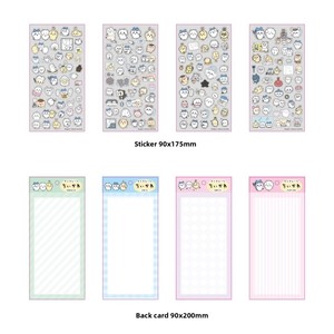 สติกเกอร์ชิคคาวะ Kpop ลายหมีฮาชิวาระและอุซากิสุดน่ารัก ของตกแต่งและของขวัญ รุ่นใหม่ล่าสุด - Product Image 4