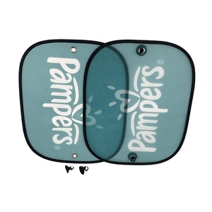 Pare-soleil de voiture personnalisé en polyester pour vitres avant et arrière, vente en gros - Product Image 2