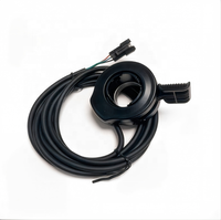 Contrôleur de vitesse pour vélo électrique/scooter 24V/36V/48V, accélérateur à pouce, écran LCD, moteur sans balais, kit vélo électrique