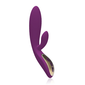 Vendita calda USB ricaricabile stimolatore clitorideo spinta orgasmo vibrazioni del pene massaggiatore ricarica magnetica bacchetta vibratore punto G - Product Image 1