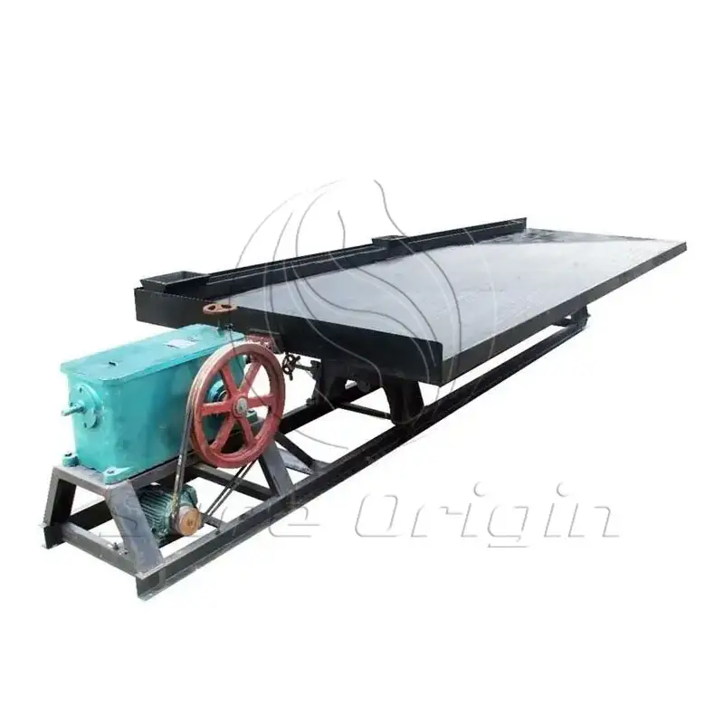 Good quality machine gold panning equipment small chrome ore small shaking table