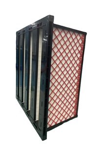 กรองอากาศแบบ V-bank ยี่ห้อ Ahu สำหรับโรงงานไฟฟ้า รุ่น W ขนาดกลาง แบบกล่อง ขายส่ง - Product Image 4