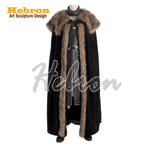 Disfraz de cosplay personalizado de <span class=keywords><strong>Jon</strong></span> Snow de Juego de Tronos para Halloween, películas y televisión, para adultos, para eventos y presentaciones. - Product Image 1