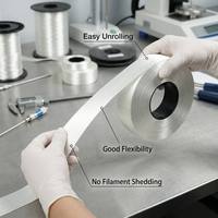 Ruban adhésif isolant en fibre de verre à base de résine époxy-polyester pour applications de transformateurs basse tension