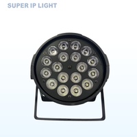 Projecteur LED Par 18x10W RGBW avec coque en aluminium et ventilateur silencieux, effet Wash pour scène, mariage et événements en club