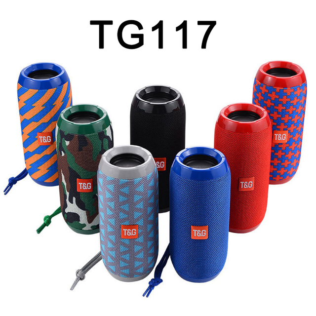 TG117 OEM Custom Logo Printed Wireless Speaker- 5.3 IPX5 Waterproof Portable Home Theatre & Outdoor Speaker