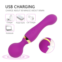 AV Kabelloser Wasserdichter Zauberstab-Vibrator Sexspielzeug für Klitoris- und Brustwarzen-Massage
