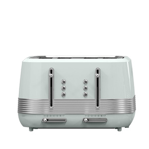 Tostador Eléctrico <span class=keywords><strong>Vertical</strong></span> de 4 Rebanadas de Pan con Logotipo Personalizado Retro Pop Up Burger Bun Slot Pink - Product Image 5