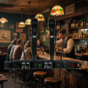 ความหลากหลายที่แท้จริง<span class=keywords><strong>ไม</strong></span>โครโฟน1ถึ<span class=keywords><strong>ง</strong></span>2แบบไร้สาย KTV บ้านกลางแจ้งบันเทิ<span class=keywords><strong>ง</strong></span>เวทีการแสด<span class=keywords><strong>ง</strong></span>ห้อง<span class=keywords><strong>ประชุม</strong></span>พูดงานแต่ง<span class=keywords><strong>ง</strong></span>าน - Product Image 4