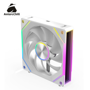 Ventilateur AntarcChill blanc sans outil, à raccordement en série, pour centre de ventilateur, CD, Halo, rétroviseur latéral, à haut débit d'air, faible bruit, avec roulement hydraulique - Product Image 4