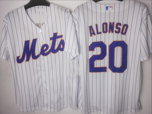 メンズニューファッションスポーツウェアジャージ工場卸売野球ジャージニューヨーク・メッツ12リンドールプラスサイズ - Product Image 3