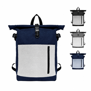 Mochila para Portátil de Oficina, Impermeable, con Cierre Enrollable, Reflectante, de 15.6 Pulgadas, para Viajes de Negocios, con Logotipo Personalizado OEM, 25L - Product Image 1