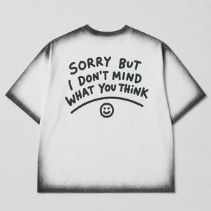 Manufacturer <b>White</b> 280Gsm Heavy Cotton Oversized T-shirt Vintage Distressed Boxy Fit Graphic <b>Tee</b> Streetwear Size Tag Men T Shirt - Product Image 2