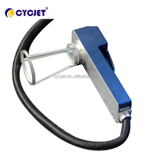 Macchina per marcatura Laser a fibra portatile 20/30W portatile saggiamente utilizzata per pneumatici in gomma - Product Image 2