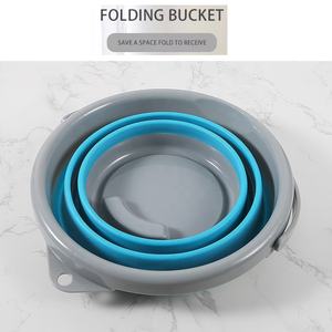 ファクトリーシリコンバス折りたたみ式フットソーキングバケット中国製折りたたみ式バケットバケット格納式折りたたみ式イースターデーに適用可能 - Product Image 3