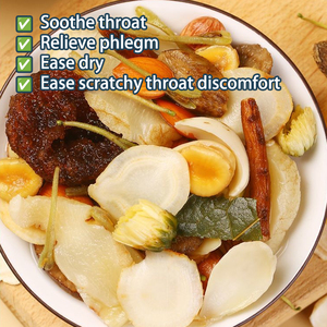 Tisane de Malva, Fruit du Moine et Zeste d'Agrumes de Qualité Supérieure, Sachet de 15g, Apaise la Gorge Irritée, Réduit la Phlegme, Soulage la Gorge Sèche et Démangeante - Product Image 4
