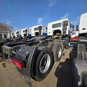 <span class=keywords><strong>Camiones</strong></span> Tractores HOWO 6X4 Usados, Sinotruk, Volante a la Izquierda/Derecha, Transporte <span class=keywords><strong>de</strong></span> Larga Distancia, 371, 380, 400 HP, Camión Tractor <span class=keywords><strong>para</strong></span> Remolcar - Product Image 4