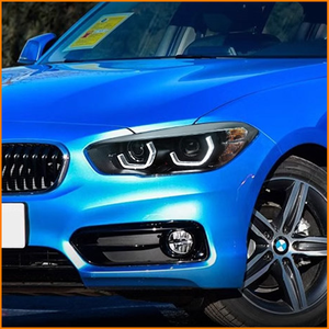 Para <span class=keywords><strong>BMW</strong></span> <span class=keywords><strong>Serie</strong></span> <span class=keywords><strong>1</strong></span> F20 F21 2015-2018, Actualización Facelift al Estilo M3 Competition 2023, Conjunto de Faros Delanteros Bi-LED Hexagonales con DRL - Product Image 3