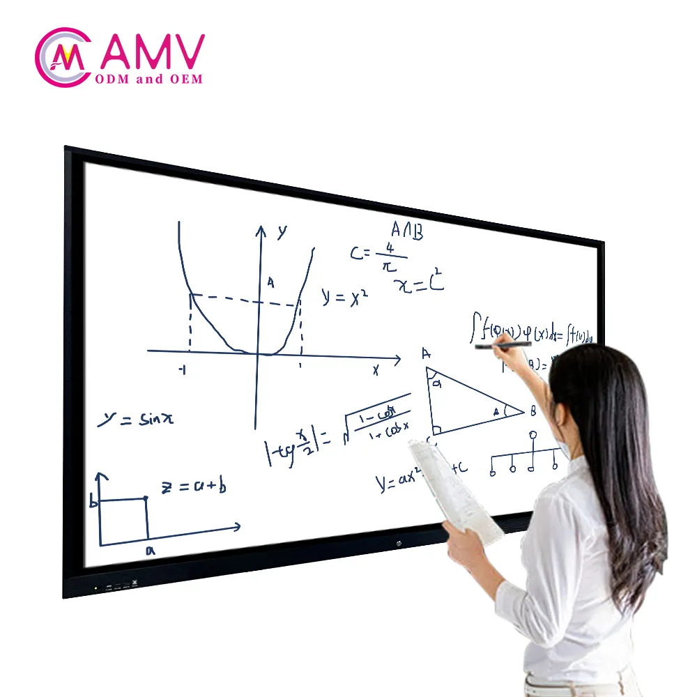 AMV 55 Zoll Black Touch Interact Whiteboard Smart Board