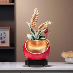 Adorno de almacenamiento de llaves Sui Ping An, escritorio de Apple, muebles para el hogar, sala de estar, adorno para puerta de entrada, regalo de inauguración de la casa de gama alta - Product Image 1