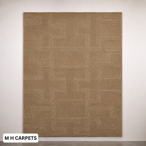 Alfombra de Lana de Lujo Hecha a Mano con Diseño Floral, Alfombra de Pelo Largo Personalizada para Decoración Moderna del Hogar y Hoteles - Product Image 1