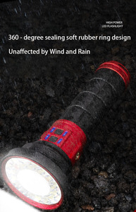 Công suất cao độ sáng cao lumen đèn pin ánh sáng mạnh 30 + 1 laser trắng đa ánh sáng cho cuộc phiêu lưu ngoài trời tìm kiếm cứu hộ - Product Image 4