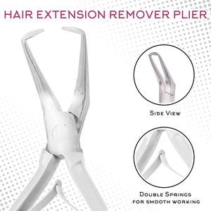 Kit de Herramientas Modernas para Extensiones de Cabello Obexa, Acero Inoxidable, Microlink, Herramienta para Extensiones Itip, Uso Comercial, Plateado - Product Image 4