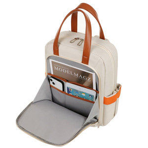 ハンドバッグコンピュータハイエンドFeel Lady'sバックパック旅行学生厚手多機能耐摩耗性ファッションビジネスバックパック - Product Image 5