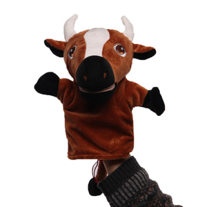 Juguetes de Peluche Súper Suaves, Marionetas de Mano, Muñecos de Animales de Dibujos Animados <span class=keywords><strong>con</strong></span> Bocas Móviles, Alivio del Estrés, Accesorios Interactivos para Padres e Hijos en Jardín de Niños - Product Image 5