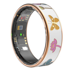 Nouvelle tendance : Bague connectée R19 en émail, surveillance de la santé et du sommeil, étanche IP68, modes sportifs multiples, bague intelligente tendance - Product Image 2
