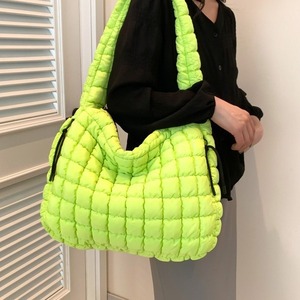 Pleated Cloud Bag Women Fashion Single Shoulder Crossbody Large Capacity Down Cotton Coat Tote Bag Insulated Everyday Outfits - Product Image 4