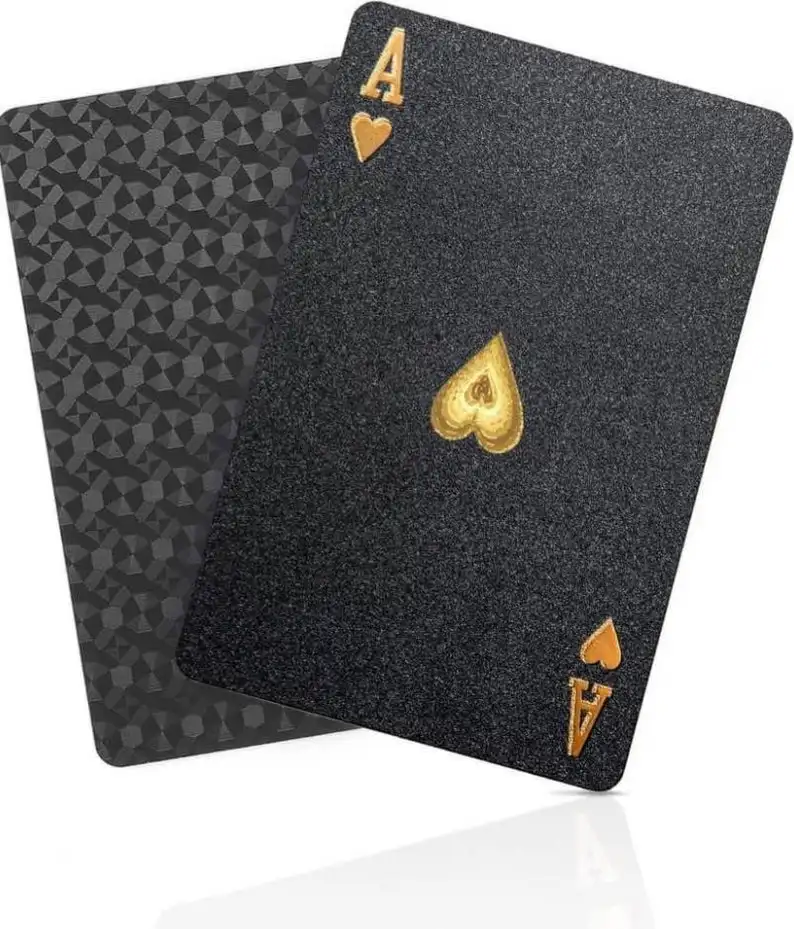 Cartes à jouer en papier au design personnalisé Cartes de poker en papier au poker Carte à jouer avec votre propre logo