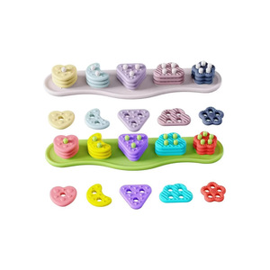 Bloques de Construcción de Rompecabezas - Bloques Sensoriales Educativos de Silicona con Temática de Animales y Naturaleza - Aptos para Niños - Product Image 6