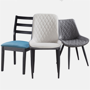 dining chair hotel industrial pu leather chair tables and chairs for restaurant - Product Image 3