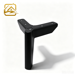Black Legs for Bed Cabinets Golden 12cm/15cm <b>Cheap</b> <b>Sofa</b> Iron Heavy Legs for Furniture - Product Image 1