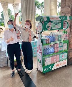 Rượu chai siêu thị tủ trưng bày rượu vang sàn đứng bia chai hiển thị kệ - Product Image 3