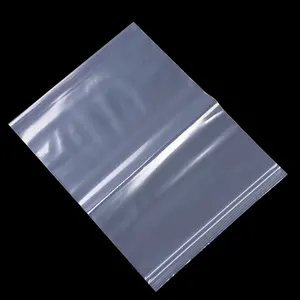 Aangepaste Anti-Oxidatie Zip Lock Opslag Matte Kleine Pe Doorzichtige Sieraden Zakje Plastic Rits Tas