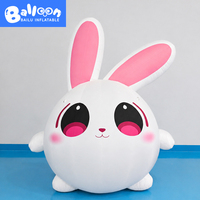 Lapin gonflable personnalisé pour la décoration d'événements festifs, la publicité commerciale, les événements de carnaval