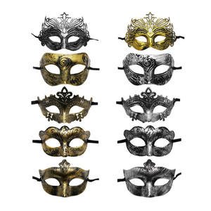 Maschera per il viso per feste maschera in stile romano maschera in maschera di Halloween Cosplay ballo di Natale festa di nozze oggetti di scena per feste - Product Image 2