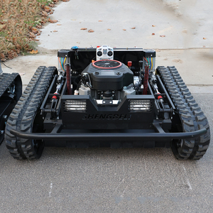 High Quality Professional Rubber Crawler 500M <b>Remote</b> Control Gasoline Engine Lawn <b>Mower</b> - Product Image 5