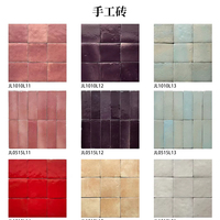 Carreaux de céramique antibactériens résistants aux acides faits à la main en Chine pour les murs intérieurs, les salles de bain, les cuisines, les sols et les murs