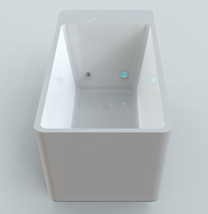 Bañera de Hidromasaje Rectangular de Acrílico para 1 Persona, Bañera de Inmersión Fría Independiente, Ecológica, para Aliviar el Estrés de Atletas, para Baño u Hotel - Product Image 4